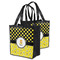 Honeycomb, Bees & Polka Dots Grocery Bag - MAIN