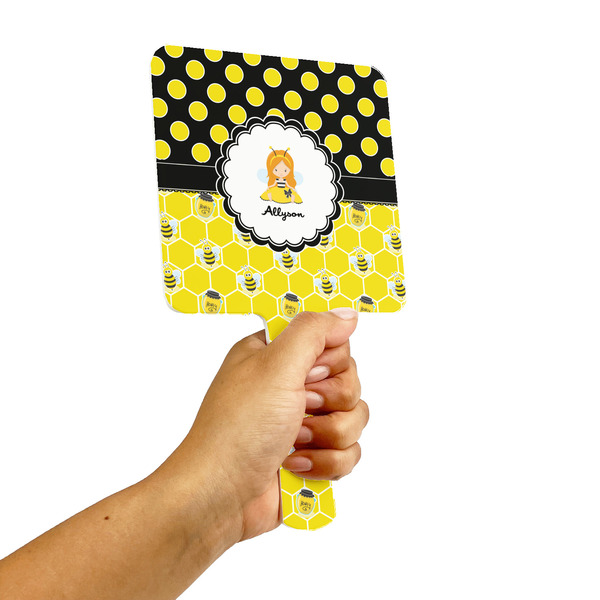 Honeycomb, Bees & Polka Dots Hand Mirrors - Alt View