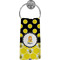 Honeycomb, Bees & Polka Dots Hand Towel - Full Print (Personalized)