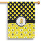 Honeycomb, Bees & Polka Dots House Flags - Single Sided - PARENT MAIN