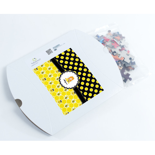 Honeycomb, Bees & Polka Dots Jigsaw Puzzle 110 Piece - Box