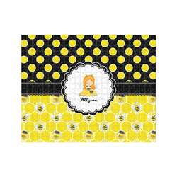Honeycomb, Bees & Polka Dots 500 pc Jigsaw Puzzle (Personalized)