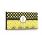Honeycomb, Bees & Polka Dots Key Hanger - Front View with Hooks