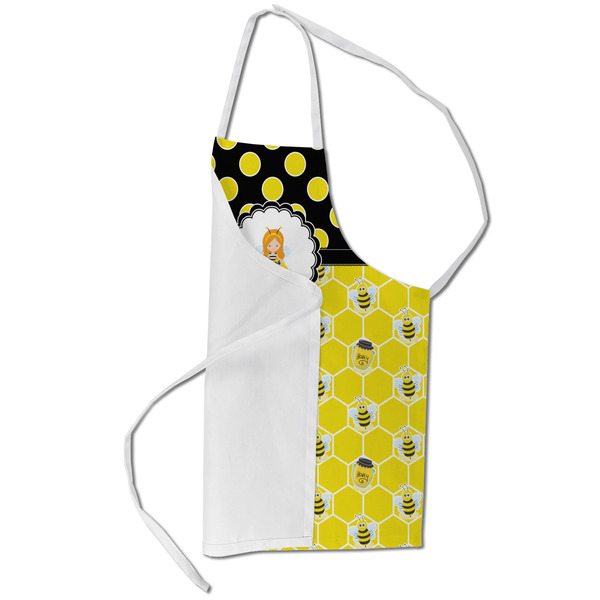 Honeycomb, Bees & Polka Dots Kid's Aprons - Small - Main