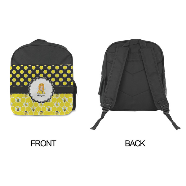 Honeycomb, Bees & Polka Dots Kid's Backpack - Approval