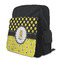 Honeycomb, Bees & Polka Dots Kid's Backpack - MAIN