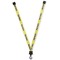 Honeycomb, Bees & Polka Dots Lanyard (Personalized)