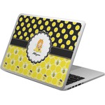 Honeycomb, Bees & Polka Dots Laptop Skin - Custom Sized (Personalized)