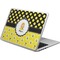Honeycomb, Bees & Polka Dots Laptop Skin - Custom Sized (Personalized)