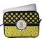 Honeycomb, Bees & Polka Dots Laptop Sleeve / Case - 13" (Personalized)
