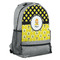 Honeycomb, Bees & Polka Dots Backpack - Grey (Personalized)