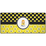 Honeycomb, Bees & Polka Dots 3XL Gaming Mouse Pad - 35" x 16" (Personalized)