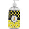 Honeycomb, Bees & Polka Dots Large Liquid Dispenser (16 oz) - White