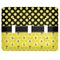 Honeycomb, Bees & Polka Dots Light Switch Covers (3 Toggle Plate)