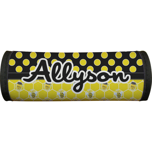 Honeycomb, Bees & Polka Dots Luggage Handle Wrap