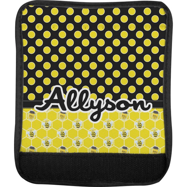Honeycomb, Bees & Polka Dots Luggage Handle Wrap (Approval)