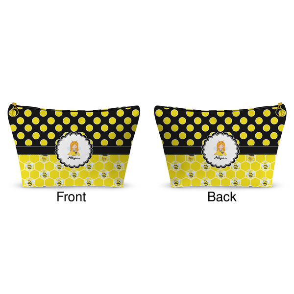 Honeycomb, Bees & Polka Dots Makeup Bag Approval
