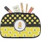 Honeycomb, Bees & Polka Dots Makeup Bag Medium