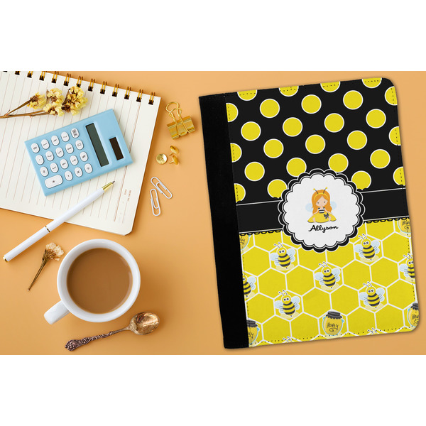 Honeycomb, Bees & Polka Dots Medium Padfolio - LIFESTYLE (adult)