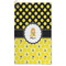 Honeycomb, Bees & Polka Dots Microfiber Golf Towel (Personalized)