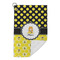 Honeycomb, Bees & Polka Dots Microfiber Golf Towels Small - FRONT FOLDED