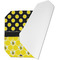 Honeycomb, Bees & Polka Dots Octagon Placemat - Single front (folded)