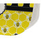 Honeycomb, Bees & Polka Dots Old Burp Detail