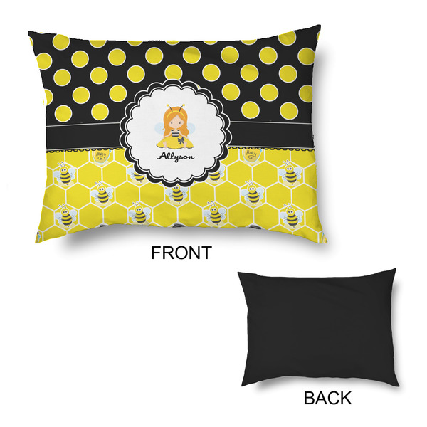 Honeycomb, Bees & Polka Dots Outdoor Dog Beds - Medium - APPROVAL