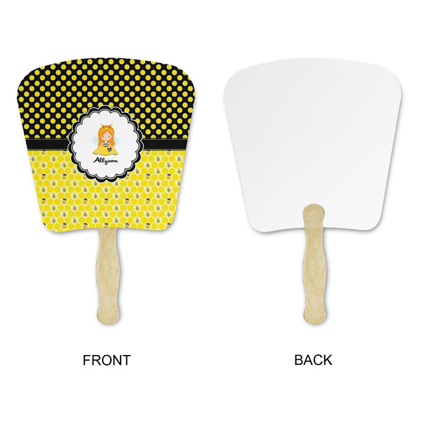 Honeycomb, Bees & Polka Dots Paper Fans - Approval