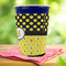 Honeycomb, Bees & Polka Dots Party Cup Sleeves - with bottom - Lifestyle