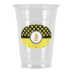 Honeycomb, Bees & Polka Dots Party Cups - 16oz (Personalized)