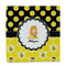 Honeycomb, Bees & Polka Dots Party Favor Gift Bag - Gloss - Front