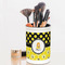 Honeycomb, Bees & Polka Dots Pencil Holder - LIFESTYLE makeup