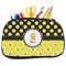 Honeycomb, Bees & Polka Dots Neoprene Pencil Case - Medium w/ Name or Text