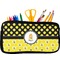 Honeycomb, Bees & Polka Dots Neoprene Pencil Case (Personalized)