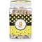 Honeycomb, Bees & Polka Dots Dog Treat Jar (Personalized)