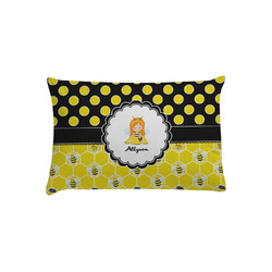 Honeycomb, Bees & Polka Dots Pillow Case - Toddler (Personalized)