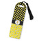 Honeycomb, Bees & Polka Dots Plastic Bookmark (Personalized)