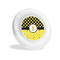 Honeycomb, Bees & Polka Dots Plastic Party Appetizer & Dessert Plates - Main/Front