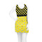 Honeycomb, Bees & Polka Dots Racerback Dress - On Model - Front