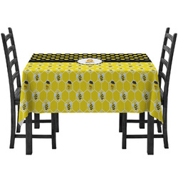 Honeycomb, Bees & Polka Dots Tablecloth (Personalized)