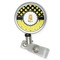 Honeycomb, Bees & Polka Dots Retractable Badge Reel (Personalized)