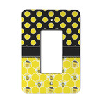 Honeycomb, Bees & Polka Dots Rocker Style Light Switch Cover