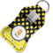 Honeycomb, Bees & Polka Dots Sanitizer Holder Keychain - Small in Case