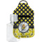 Honeycomb, Bees & Polka Dots Sanitizer Holder Keychain - Small with Case