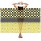 Honeycomb, Bees & Polka Dots Sarong (with Model)