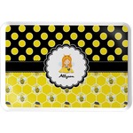 Honeycomb, Bees & Polka Dots Serving Tray (Personalized)