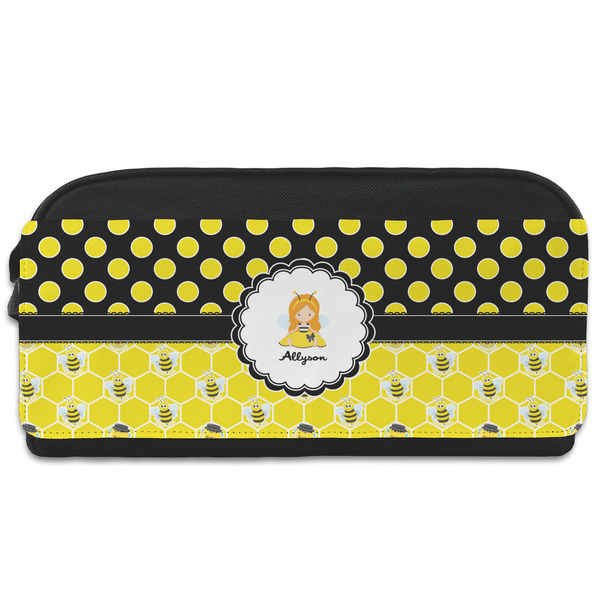 Custom Honeycomb, Bees & Polka Dots Shoe Bag (Personalized)
