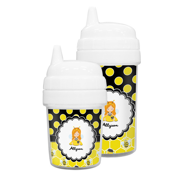 Honeycomb, Bees & Polka Dots Sippy Cups