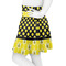 Honeycomb, Bees & Polka Dots Skater Skirt - Side